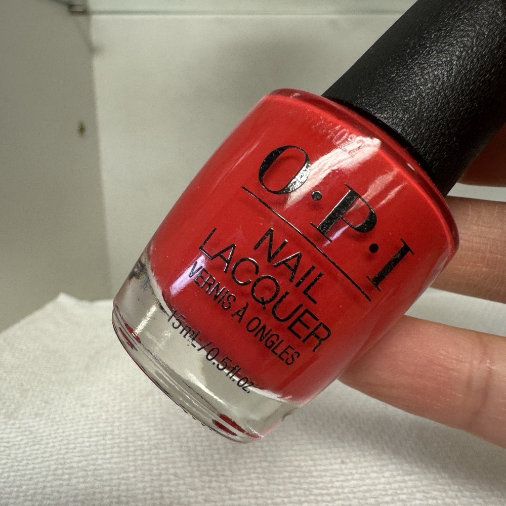 OPI Nail Lacquer NL C13 Coca Cola Red Nail Polish 0.5 fl oz New Without Box